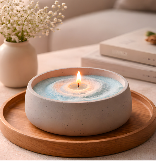 Kerzensand mint inkl. Dochte